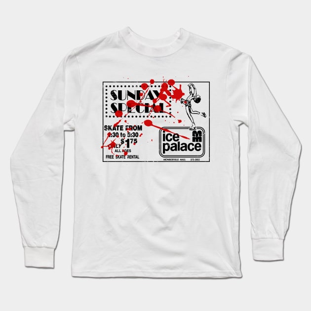 Ice Palace Monroeville Mall Skate Long Sleeve T-Shirt by StudioPM71